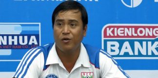 HLV B.Bình Dương không đề cao Thanh Hóa trong cuộc đua vô địch