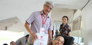 Người hâm mộ đặc biệt của bóng đá Việt Nam