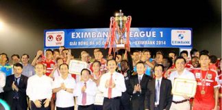 B.Bình Dương, Hà Nội T&T, Thanh Hóa – 3 CLB xuất sắc nhất V.League 2014