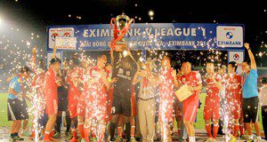 Tổng hợp hình ảnh Trao Giải VĐQG Eximbank 2014