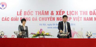 Lễ bốc thăm, xếp lịch thi đấu các giải BĐCN VN 2015