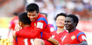 Văn Thắng lập hat-trick, XSKT Cần Thơ đánh bại HA.GL