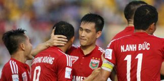 Vòng 23 Toyota V.League 2015: HA.GL thoát vị trí bét bảng, B.BD tiến sát ngôi vô địch