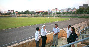 Đoàn khảo sát VPF làm việc với CLB bóng đá Phú Yên