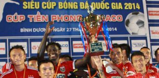 Ngày 30/1/2016, trận Siêu Cúp QG 2015 sẽ diễn ra trên sân Thanh Hóa