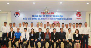 Khai mạc Chương trình tập huấn Trọng tài, Trợ lý Trọng tài HNQG 2016