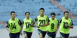 42/44 Trọng tài vượt qua bài kiểm tra thể lực