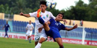 Thắng chật vật QNK Quảng Nam 1-0, Hà Nội T&T lại nuôi mộng