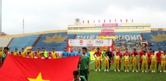 Trận play-off 1, Nam Định gặp Đồng Nai trên sân Thiên Trường,17h00 ngày 27/8/2016