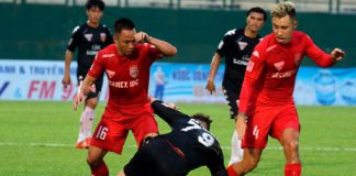 Ngược dòng 3-2 trước Long An, B.Bình Dương có trận thắng thứ 3 liên tiếp