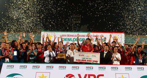 Tổng hợp hình ảnh trận Play-Off 2 và Lễ trao Giải Nhì Giải HNQG Kienlongbank 2016 cho CLB Viettel