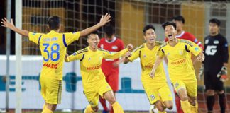 Vòng 9 giải hạng Nhất – Sứ Thiên Thanh 2017: Nam Định vươn lên đầu bảng