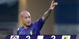 Cựu cầu thủ PSG giúp Hà Nội FC thoát thua SHB Đà Nẵng