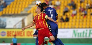 Đấu sớm vòng 2 Nuti Café V.League:B.Bình Dương giành trọn 3 điểm