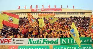 Nam Định 0 – 1 Hải Phòng (V3 Nuti Café V.League 1 – 2018)