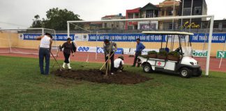 Sân Thanh Hóa, Lạch Tray được bảo dưỡng