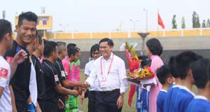 Lễ khai mạc giải HNQG – An Cường 2018 trên SVĐ Tự Do (Bóng Đá Huế 1 – 1 Đồng Tháp)