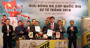 Ra mắt Nhà tài trợ chính Cúp Quốc gia – Sư Tử Trắng 2018