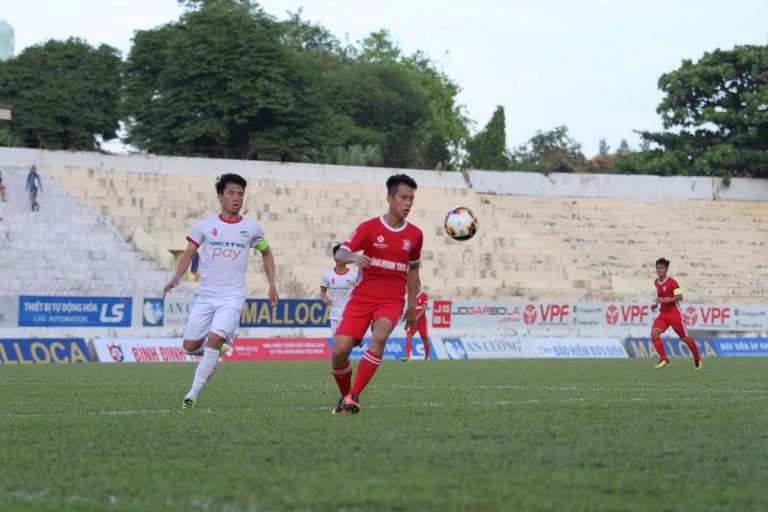 Bình Định 0 - 1 Viettel (V4 Giải HNQG - An Cường 2018) - VPF