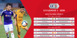 Trước vòng 5 Giải VĐQG LS 2020: Ngày càng hấp dẫn