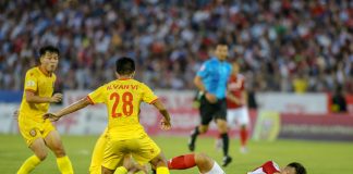 Vòng 10 giải VĐQG LS 2020: Chùm ảnh Hồng Lĩnh Hà Tĩnh – TP Hồ Chí Minh