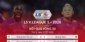 Vòng 10 LS V.League 1-2020: Ngôi đầu không đổi, Viettel lên nhì bảng!
