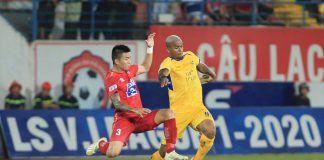 Vòng 13 giải VĐQG LS 2020: Chùm ảnh Hải Phòng – Sông Lam Nghệ An