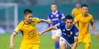 Vòng 5 GĐ 2 VĐQG LS 2020: Chùm ảnh Sông Lam Nghệ An – Dược Nam Hà Nam Định