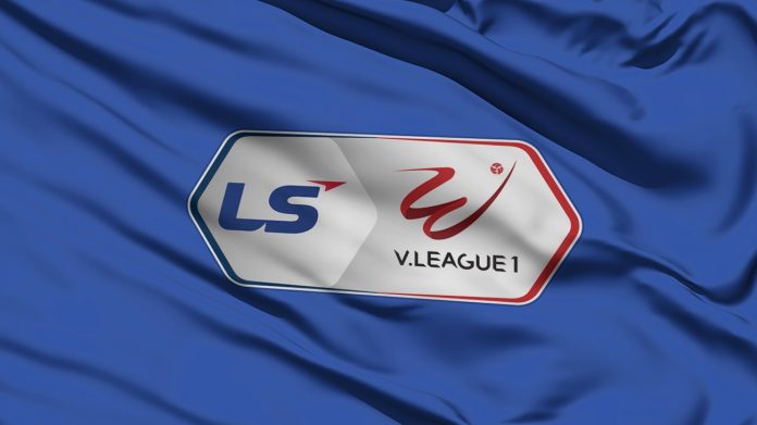 Logo Giải và Logo 14 CLB tham dự LS V.League 1-2021 - VPF