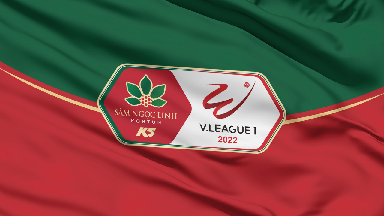 Logo Giải và Logo 13 CLB tham dự Night Wolf V.League 1-2022 - VPF