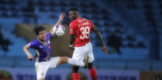 Vòng 4 VĐQG Night Wolf V.League 1-2022: Chùm ảnh Hà Nội – TP Hồ Chí Minh