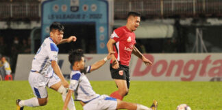 Vòng 16 HNQG LS 2022: Chùm ảnh Long An – Phú Thọ