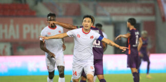Vòng 20 VĐQG Night Wolf V.League 1-2022: Chùm ảnh Hải Phòng – Becamex Bình Dương