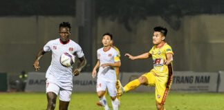 Vòng 19 VĐQG Night Wolf V.League 1-2022: Chùm ảnh Đông Á Thanh Hóa – Hải Phòng
