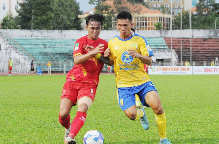 Vòng 3 giải HNQG Bia Sao Vàng 2024/25: Chùm ảnh Long An – Đồng Tháp