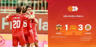 Trận đấu bù vòng 4 LPBank V.League 1-2025/26: CLB CAHN tiến sát ngôi đỉnh bảng
