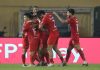 Vòng 14 LPBank V.League 1 – 2025/26: Chùm ảnh Thể Công – Viettel – Hà Nội