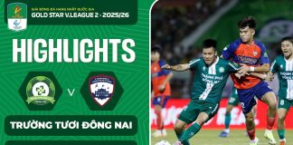 HIGHLIGHTS TRƯỜNG TƯƠI ĐỒNG NAI VS THANH NIÊN TP.HCM | TỶ SỐ ĐẬM ĐÀ |BIA SAO VÀNG V.LEAGUE 2 2025/26
