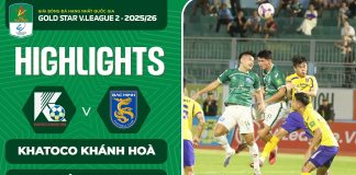 HIGHLIGHTS KHATOCO KHÁNH HOÀ VS BẮC NINH | CHIA ĐIỂM TIẾC NUỐI | BIA SAO VÀNG V.LEAGUE 2 2025/26