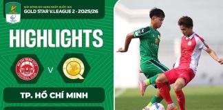 HIGHLIGHTS TP. HỒ CHÍ MINH VS QUY NHƠN UNITED | KHẲNG ĐỊNH SỨC MẠNH |BIA SAO VÀNG V.LEAGUE 2 2025/26