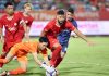 Vòng 26 LPBank V.League 1 – 2025/26: Chùm ảnh Thể Công – Viettel – Công An Hà Nội