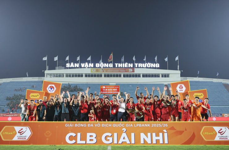 Chùm ảnh: Trao giải Nhì Giải Vô địch Quốc gia LPBank 2025/2026