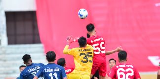 Vòng 22 HNQG Bia Sao Vàng 2025/26: Chùm ảnh Long An – Quy Nhơn United
