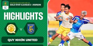 HIGHLIGHTS QUY NHƠN UNITED VS BẮC NINH | MÃN NHÃN ‘MƯA’ BÀN THẮNG | BIA SAO VÀNG VLEAGUE 2 2025/26